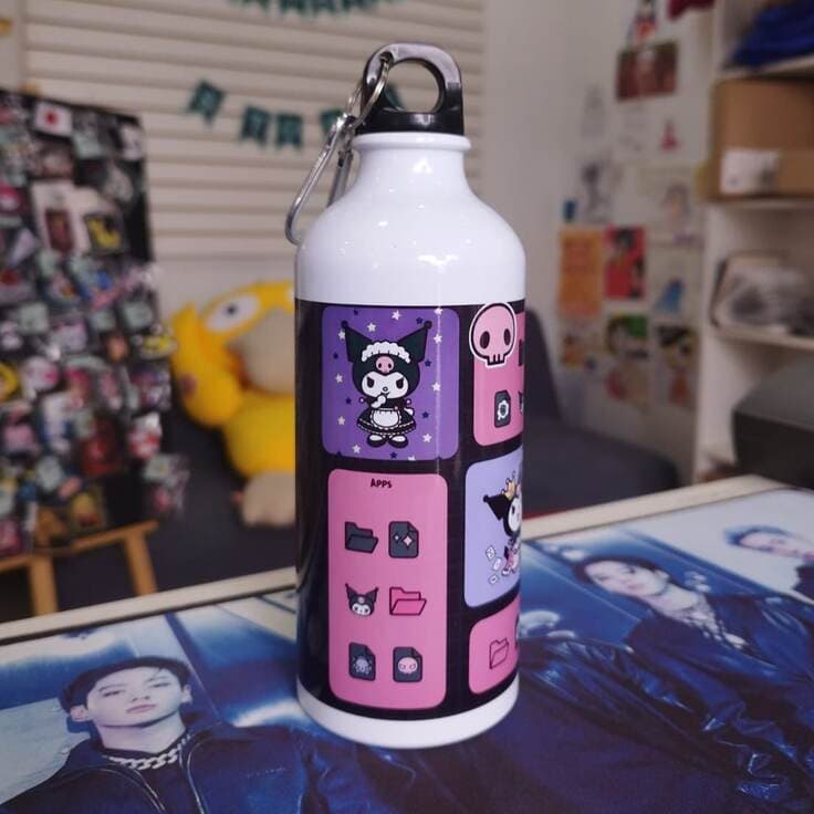Botella de agua Kuromi