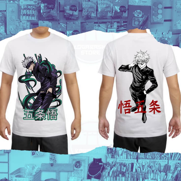 Polera Jujutsu Kaisen Satoru Gojo